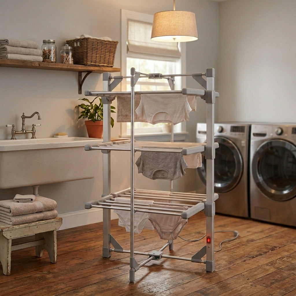 Heated Clothes Airers: How to Dry Laundry Indoors Faster This Winter