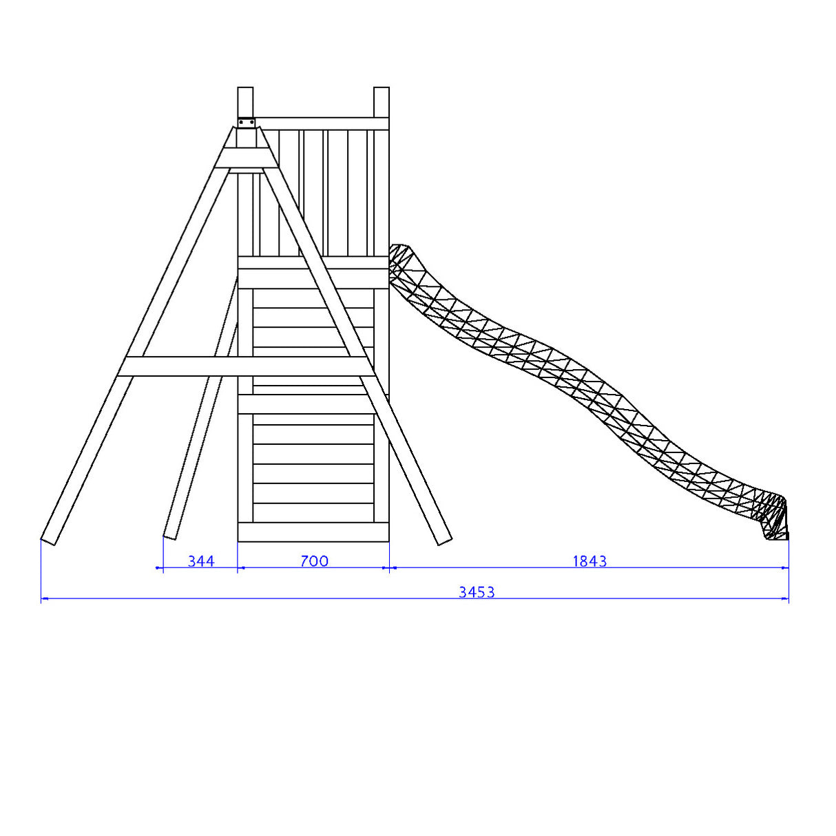 Rumble Ridge Rock Wall  Funny 3 Double Swing