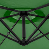 Green 3m LED Cantilever Parasol