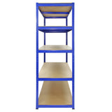 Monster Racking T-Rax Strong Storage Shelves, Blue, 120cm W, 60cm D