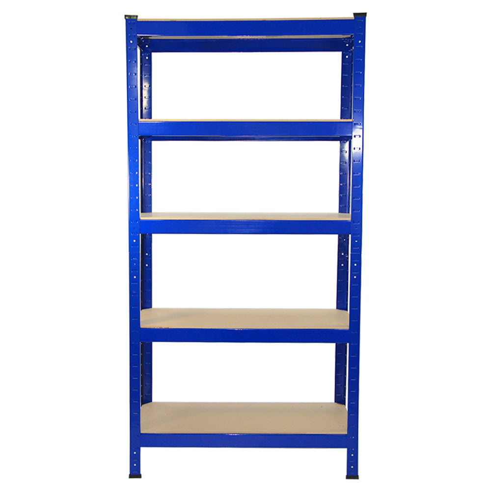 Monster Racking T-Rax Heavy Duty Shelving Units, Blue, 75cm W, 30cm D, Set of 4