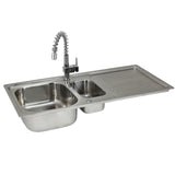 Kukoo Steel Sink and Rainbow Tap