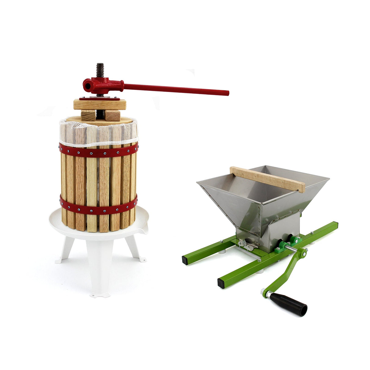 KuKoo Fruit Crusher & 12 Litre Fruit Press