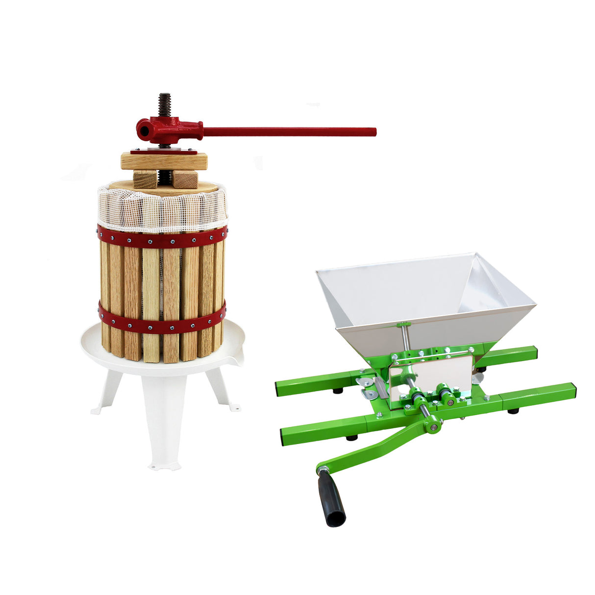 KuKoo Fruit Crusher & 12 Litre Fruit Press