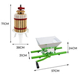 KuKoo Fruit Crusher & 18 Litre Fruit Press