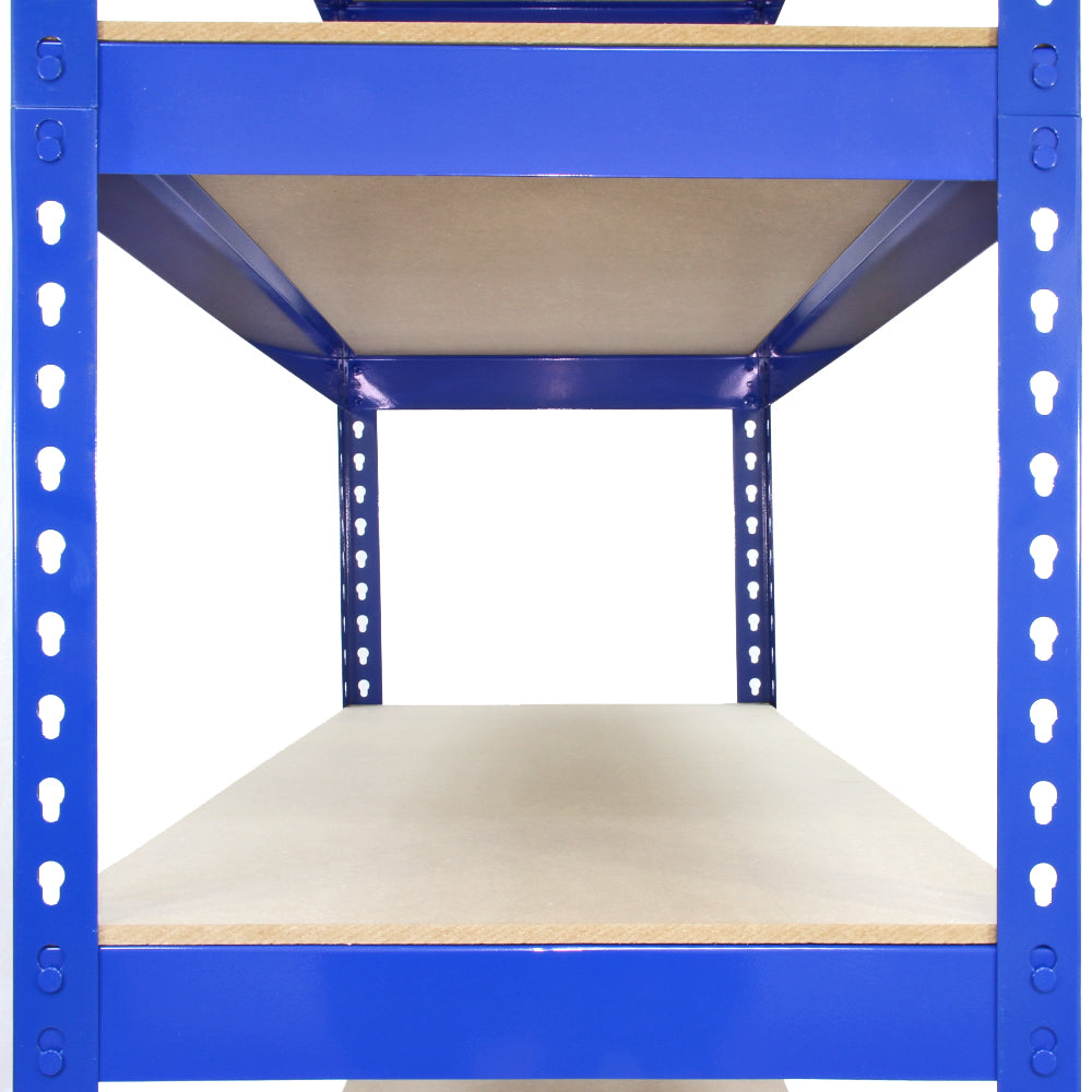 10 x Q-Rax Blue Metal Racking Units 120 x 50 x 180cm