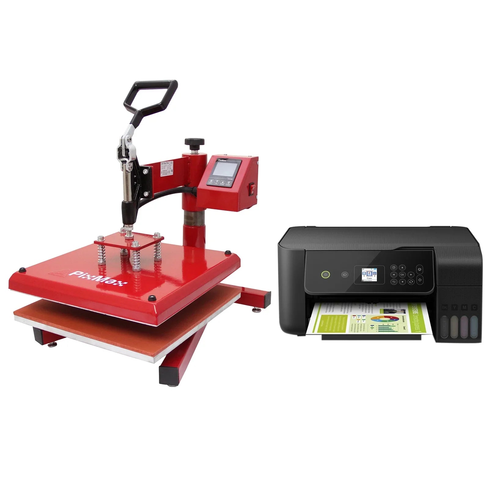 PixMax 38cm Swing Heat Press & Printer – Monster Shop UK
