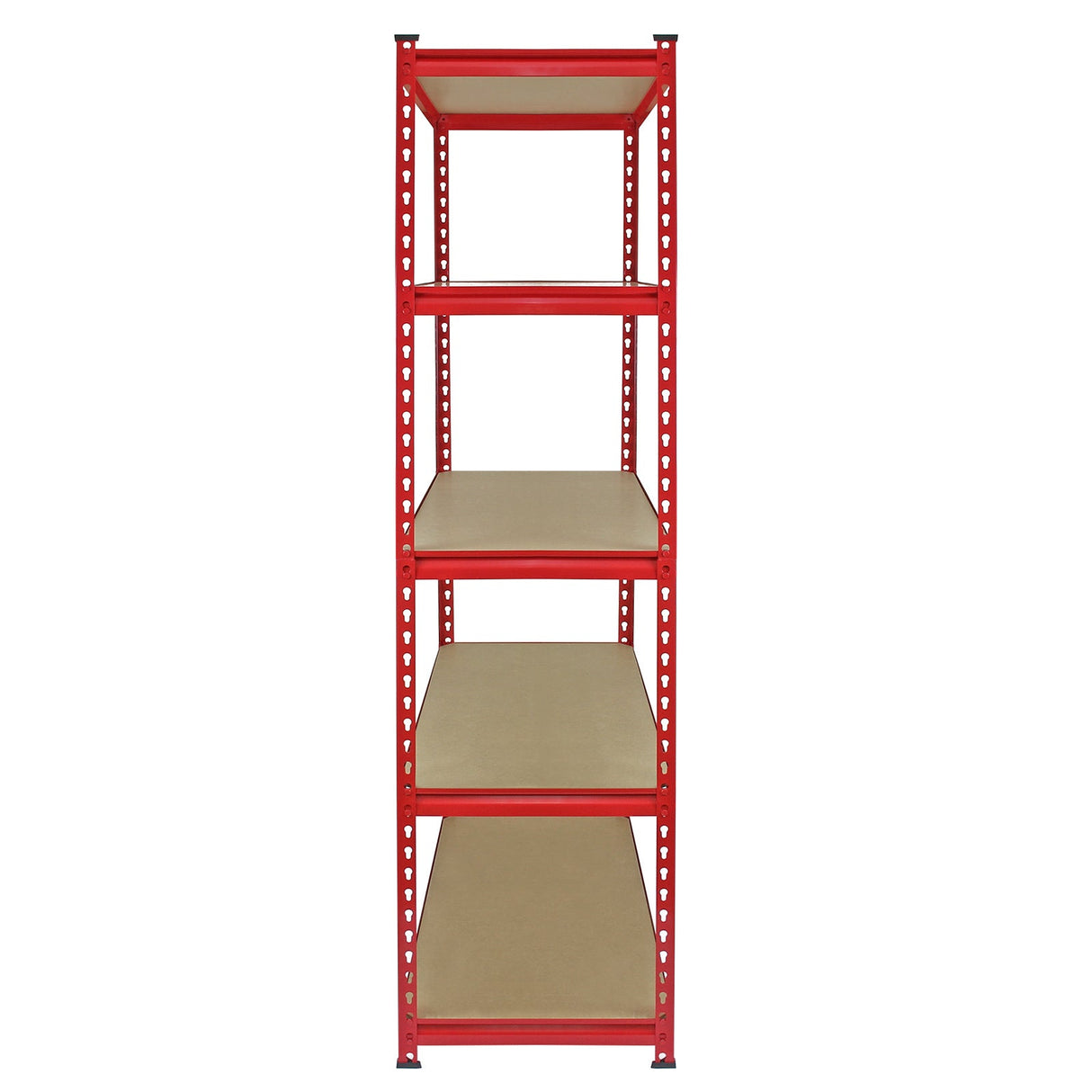 Monster Racking Z-Rax Extra Strong Steel Shelves, Red, 90cm W, 45cm D