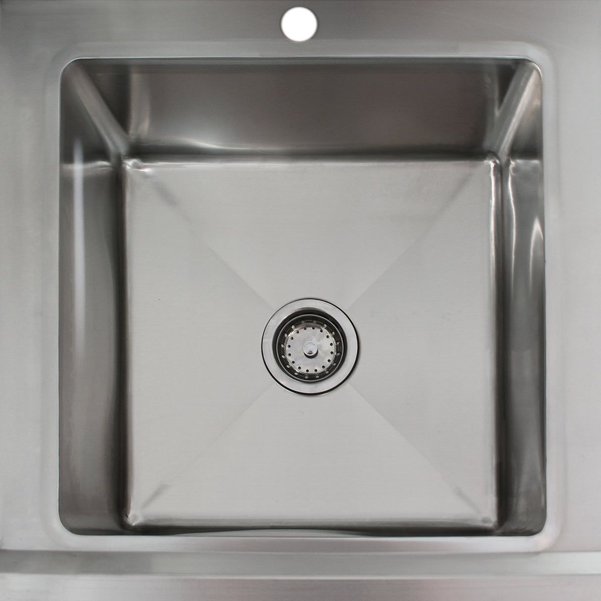 KuKoo Commercial Stainless Steel Sink - Left Hand Drainer