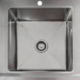 KuKoo Commercial Sink & Pre-Rinse Tap - Left Hand Drainer