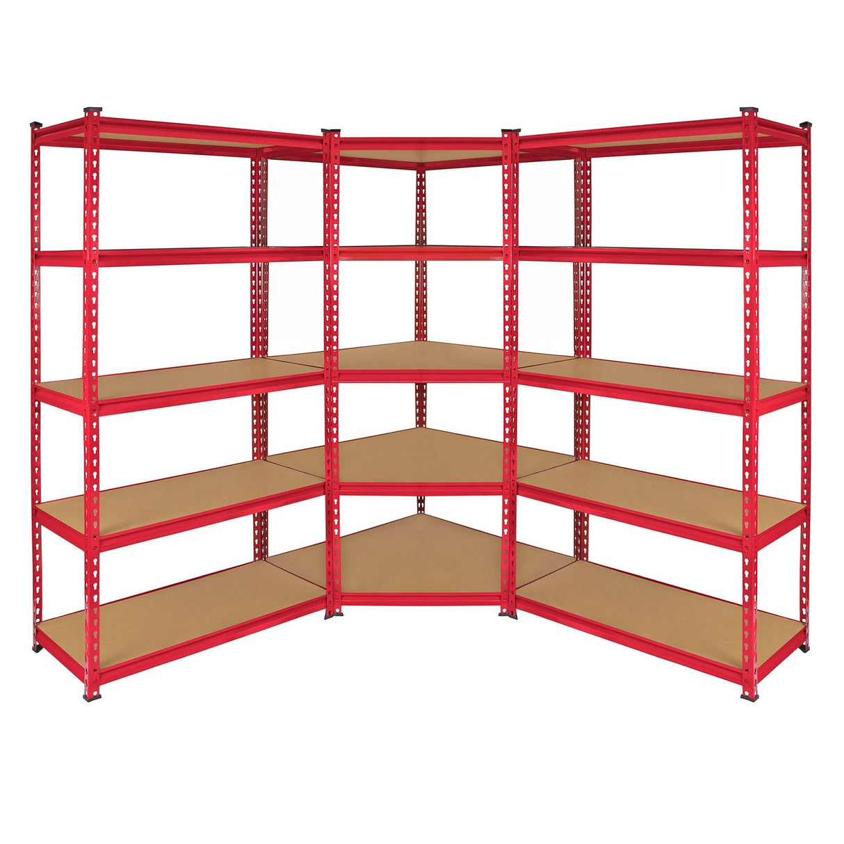 Z-Rax 90cm Racking Bundle: Corner Shelving and 2 Garage Racking Bays