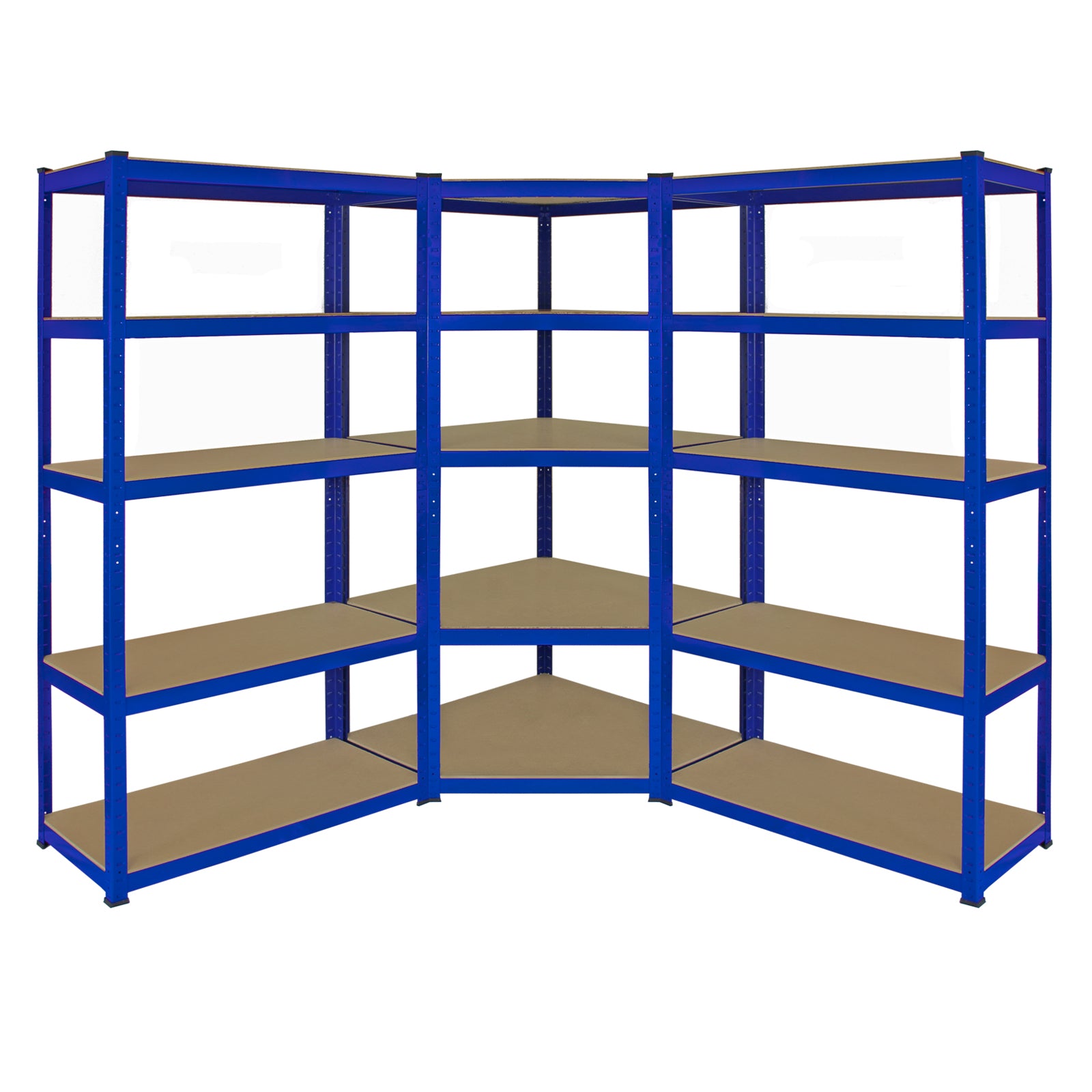 Monster Racking T-Rax Corner Shelving Unit & 2 x 90cm Garage
