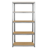 Monster Racking 4 x Galwix Galvanised Steel Shelves, 90cm Wide