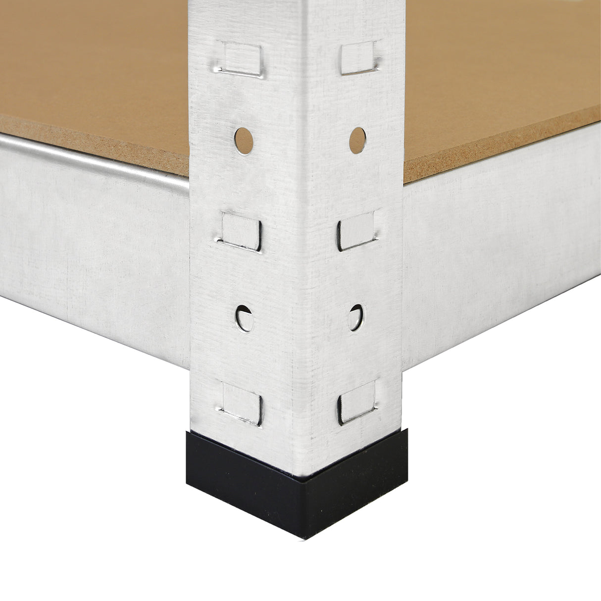 Galwix 90cm Racking Bundle: Corner Shelving and 4 Garage Racking Bays