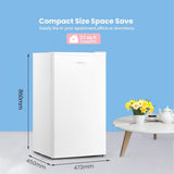 Fridge & Freezer Combo Set – 93L Fridge + 60L Freezer