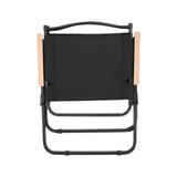Black Folding Camping Table & 4 Chair Set