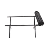 Black Folding Camping Table & 4 Chair Set
