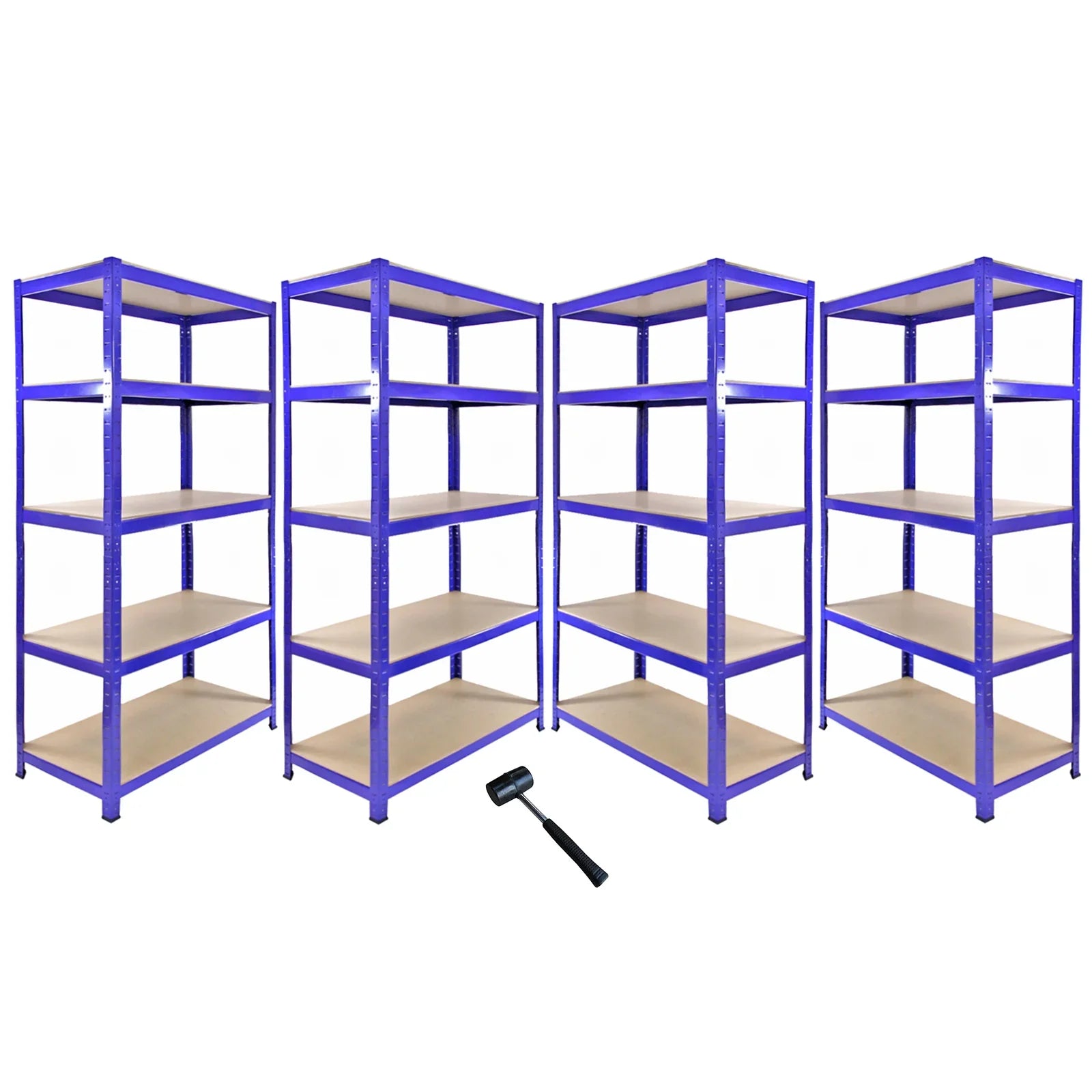 Monster Racking T-Rax Corner Shelving Unit & 4x 90cm Garage