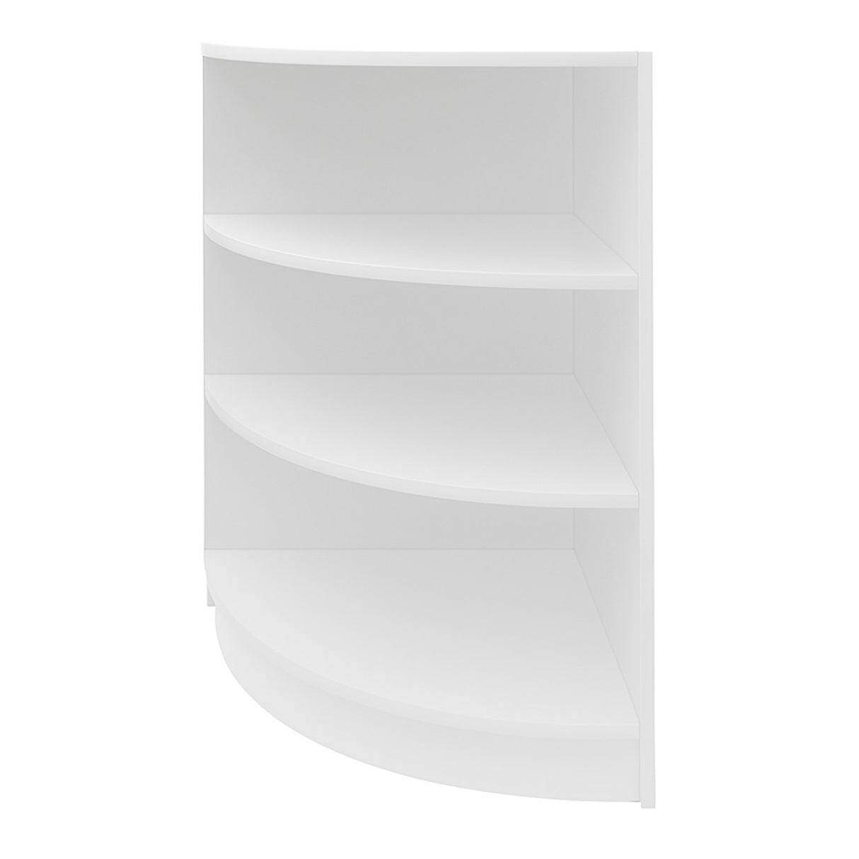 Retail Shop Corner Counter LM60 - White