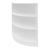 Retail Shop Corner Counter LM60 - White