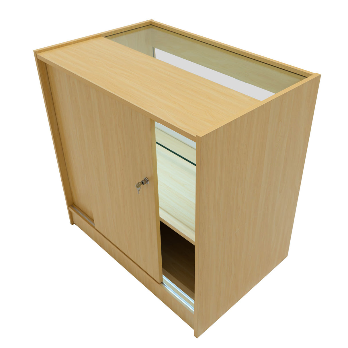 LED Retail Shop Counter C900 - Maple