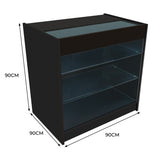 LED Retail Shop Counter K900 - Black