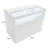LED Retail Shop Counter B1200 - White