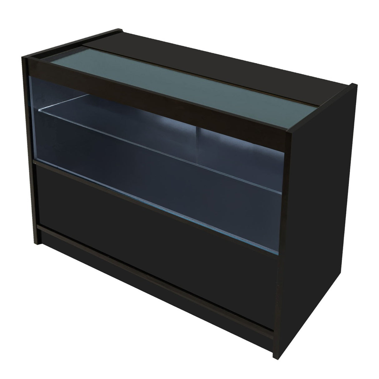LED Retail Shop Counter C1200 - Black