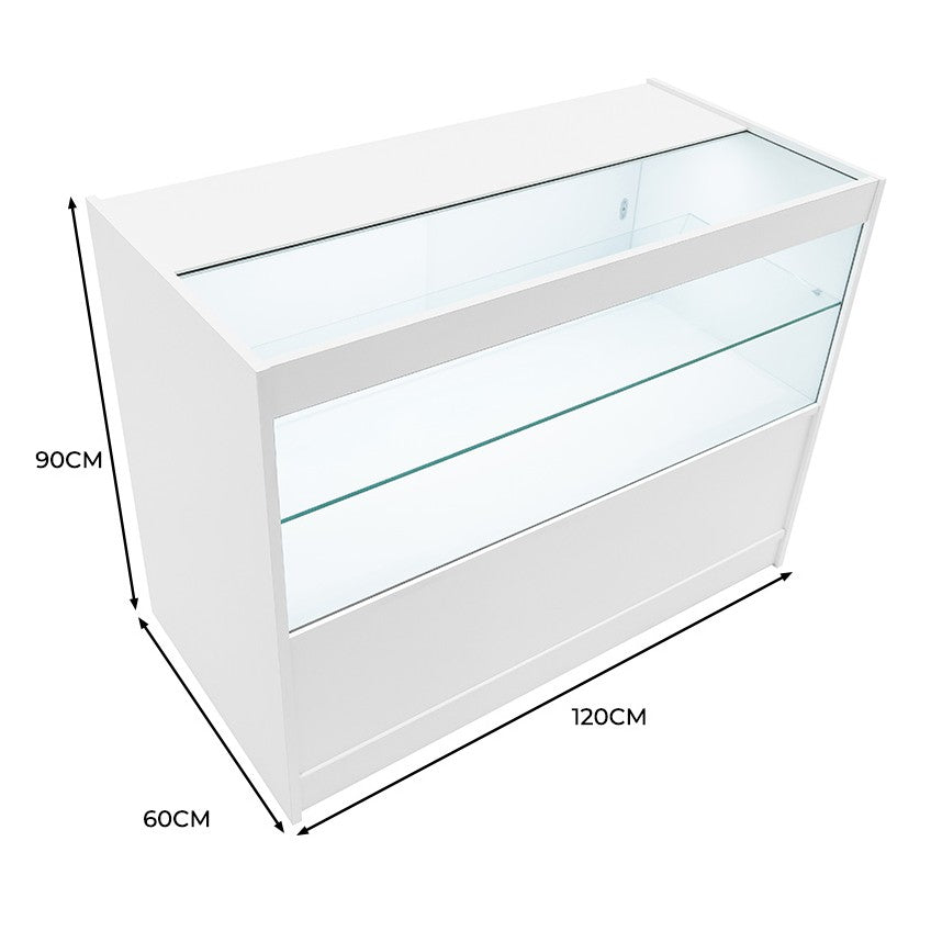 LED Retail Shop Counter C1200 - White