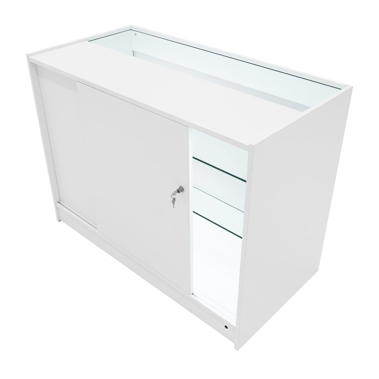 LED Retail Shop Counter K1200 - White