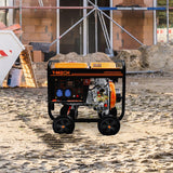 T-Mech 2kVA Portable Diesel Generator Open Frame