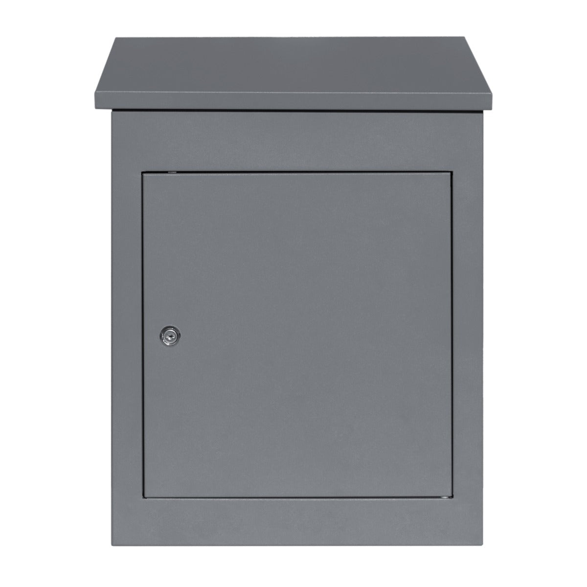 Grey Anti-Theft Parcel Post Box