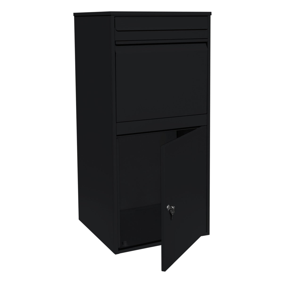 Black Anti-Theft Parcel Post Box XL