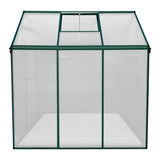 Polycarbonate Greenhouse 6ft x 6ft – Green