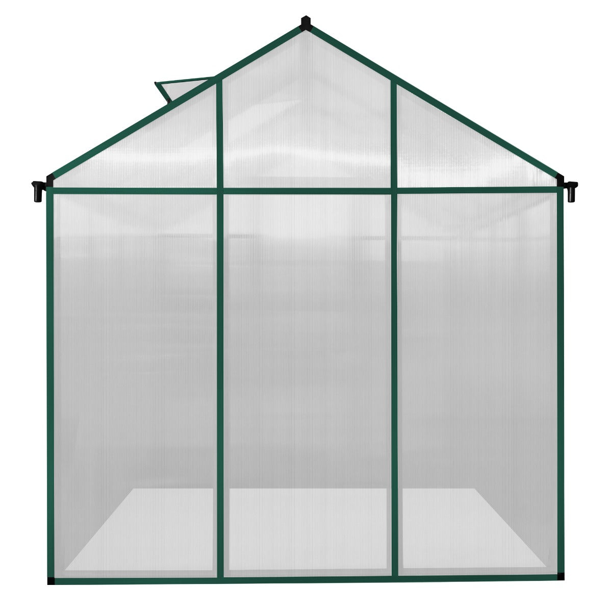 Polycarbonate Greenhouse 6ft x 6ft – Green