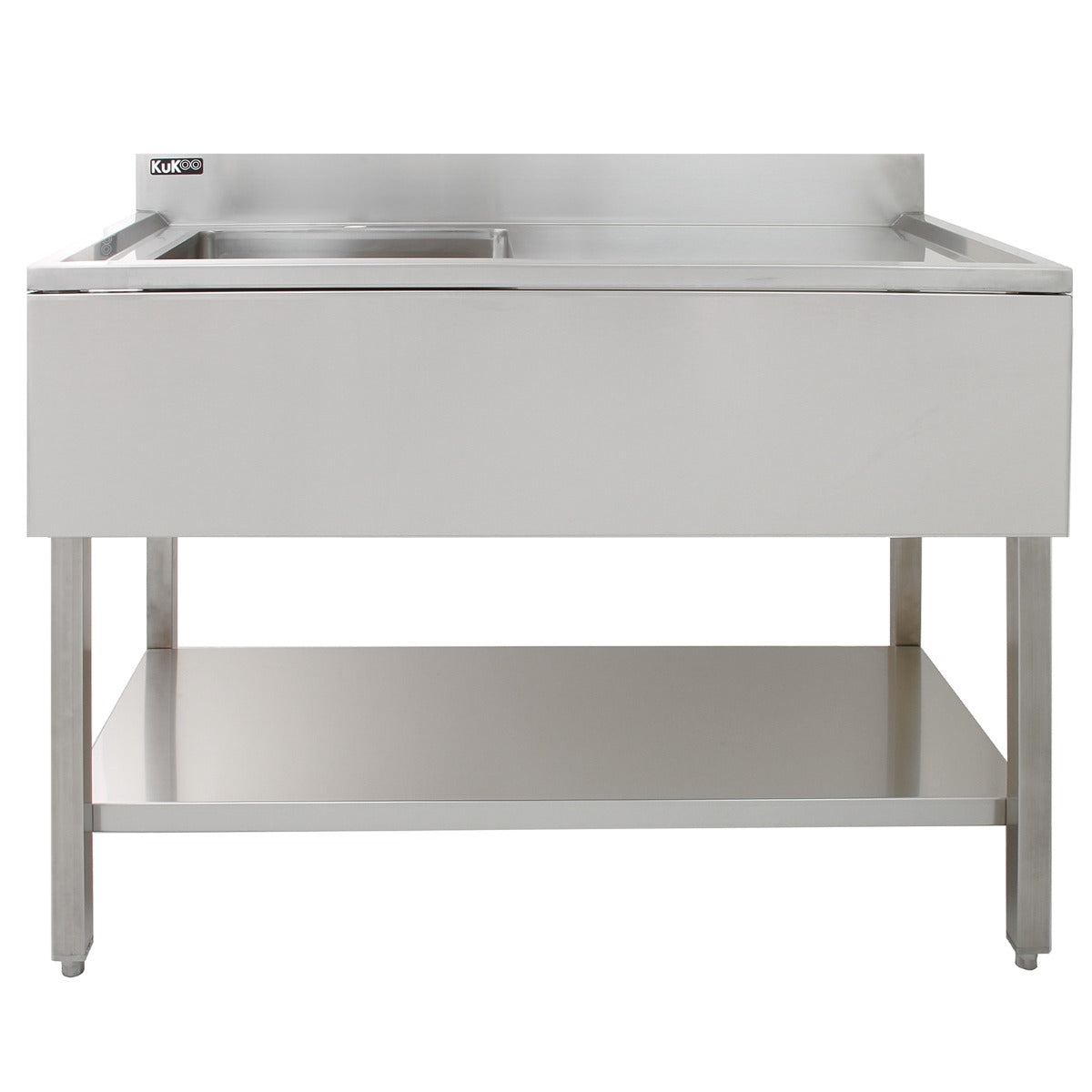 KuKoo Stainless Steel Catering Sink - Right Hand Drainer