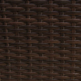 Rattan Corner Set - Brown