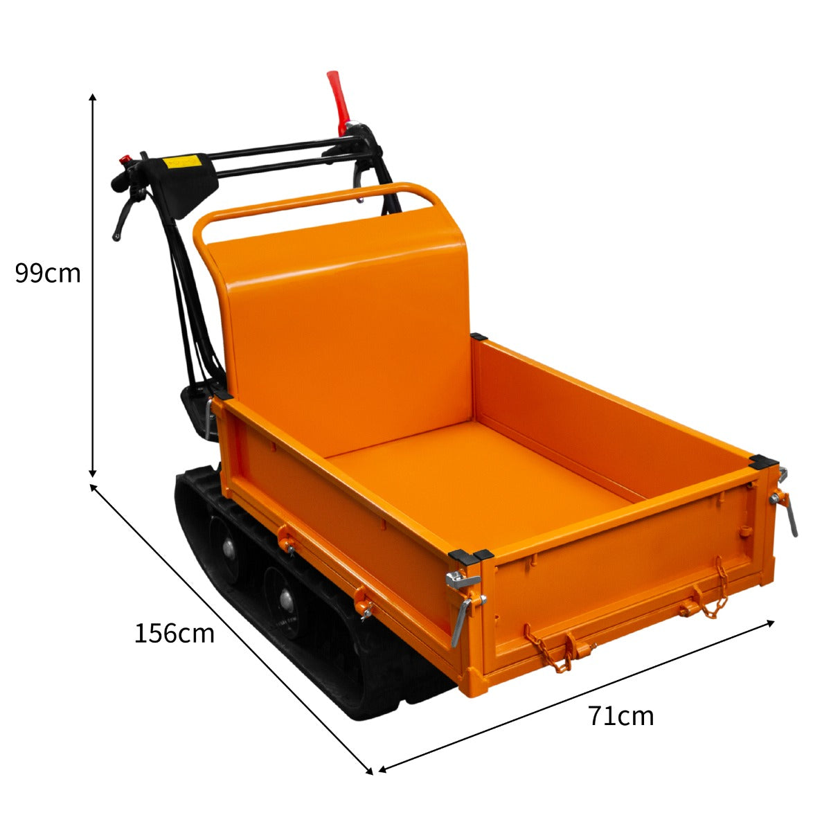 Tracked Mini Dumper Petrol Transporter