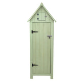 Wooden Garden Shed – Green