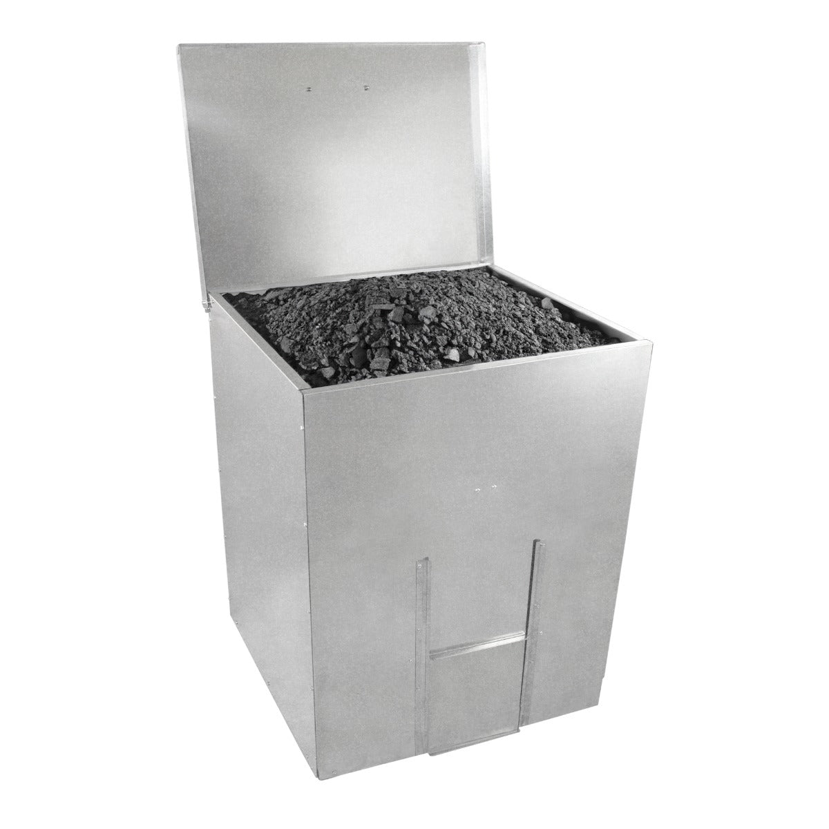 Galvanised Coal Bunker - 350kg