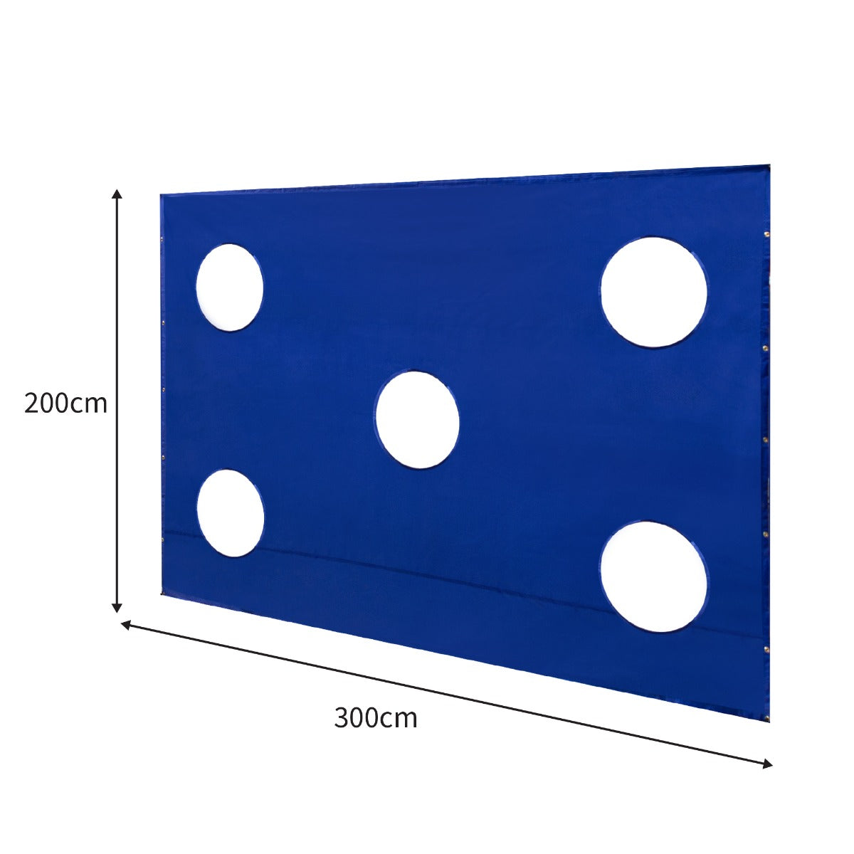 Golf Practice Cage and Target Sheet