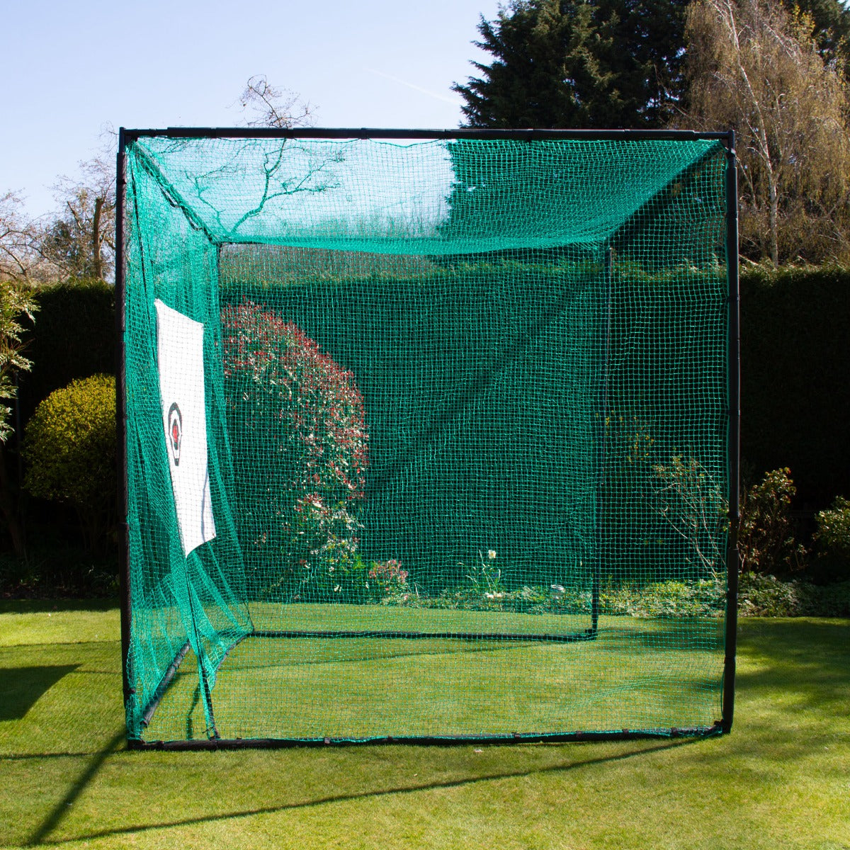 Golf Practice Cage and Target Sheet