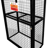 Gas Bottle Collapsible Mesh Cage – 184 x 116 x 57cm