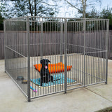 1m Dog Run Panel With Door – 8cm Bar Spacing