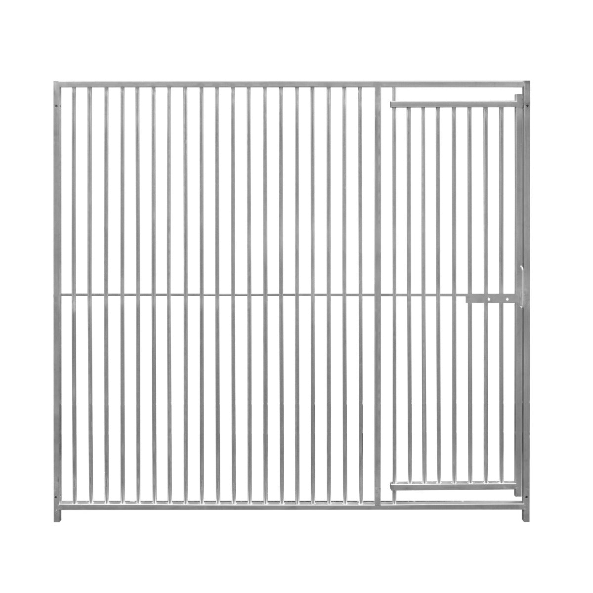 2m Dog Run Panel With Door – 5cm Bar Spacing