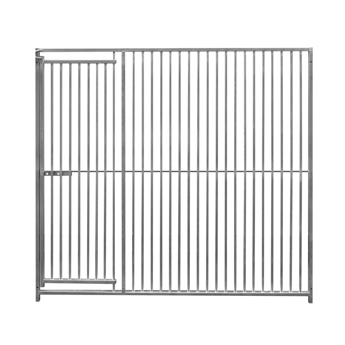 2m Dog Run Panel With Door – 5cm Bar Spacing