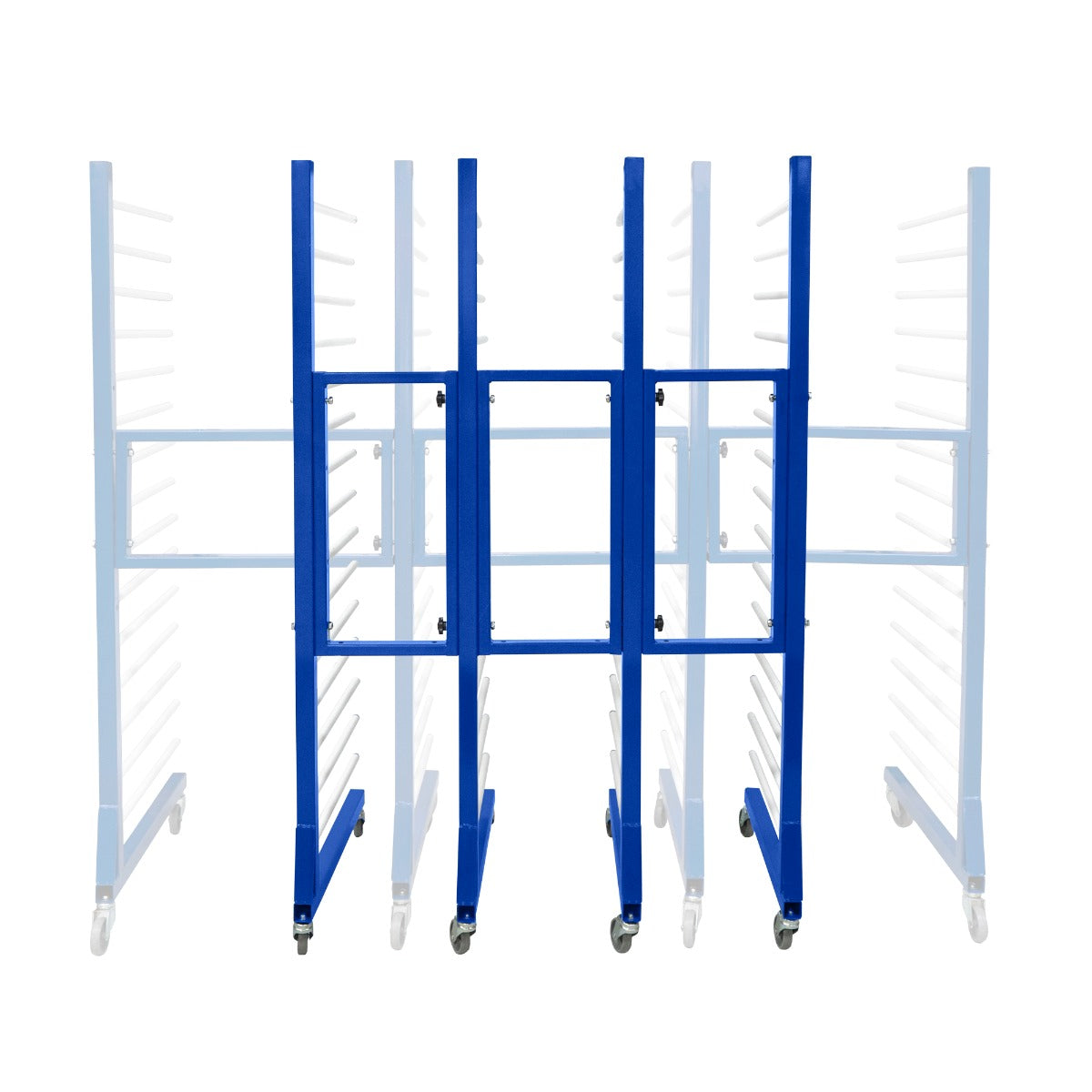 Combi Spray Drying Rack Trolley x 2 & Connector