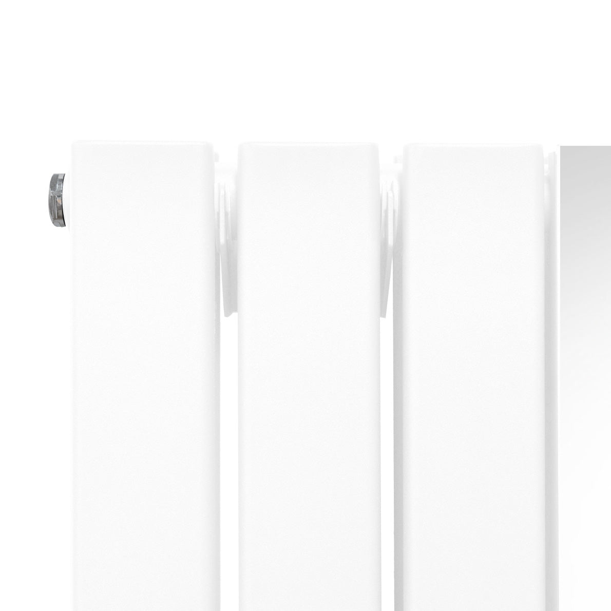 Flat Mirror Radiator - 1800mm x 425mm - White