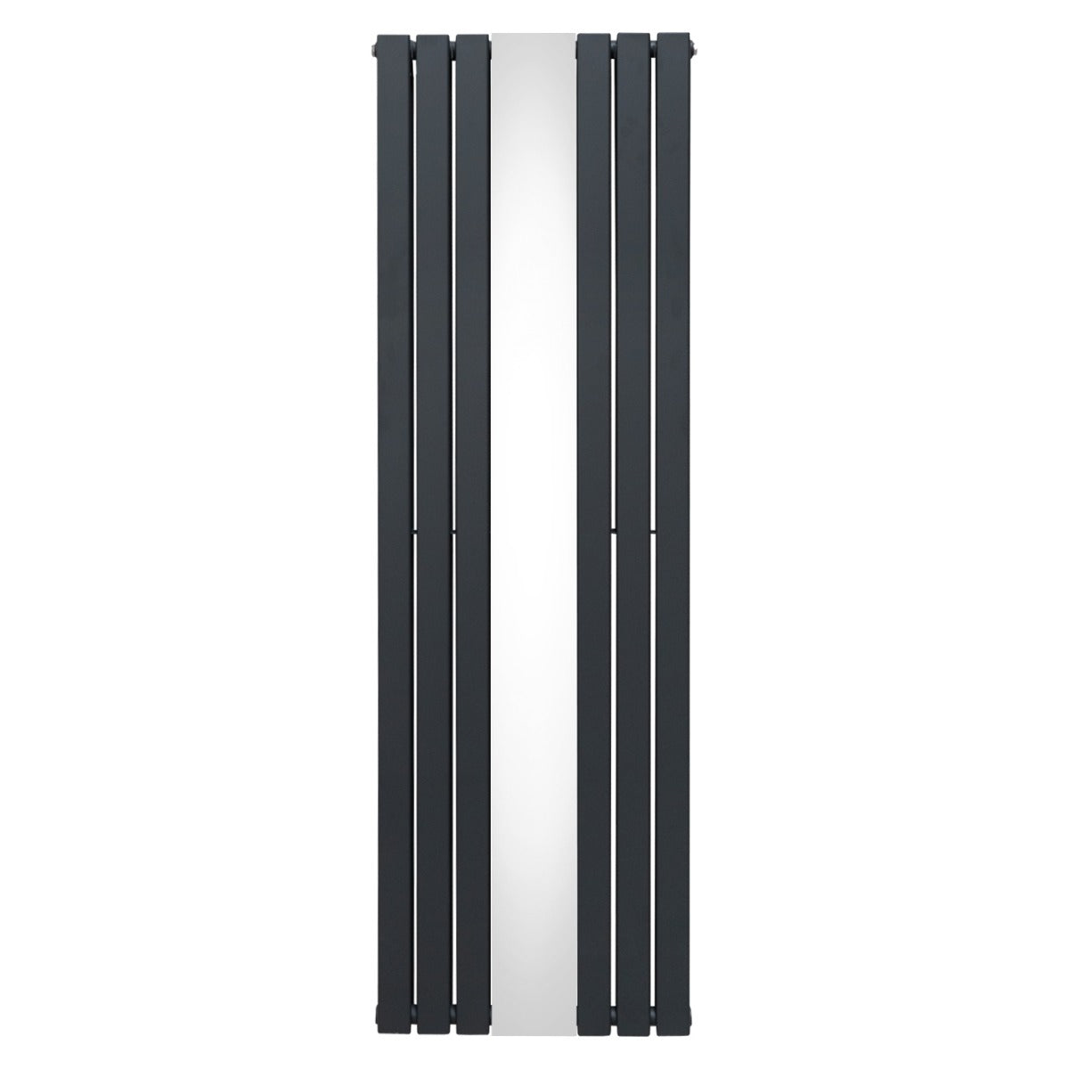 Flat Mirror Radiator - 1800mm x 565mm - Anthracite Grey