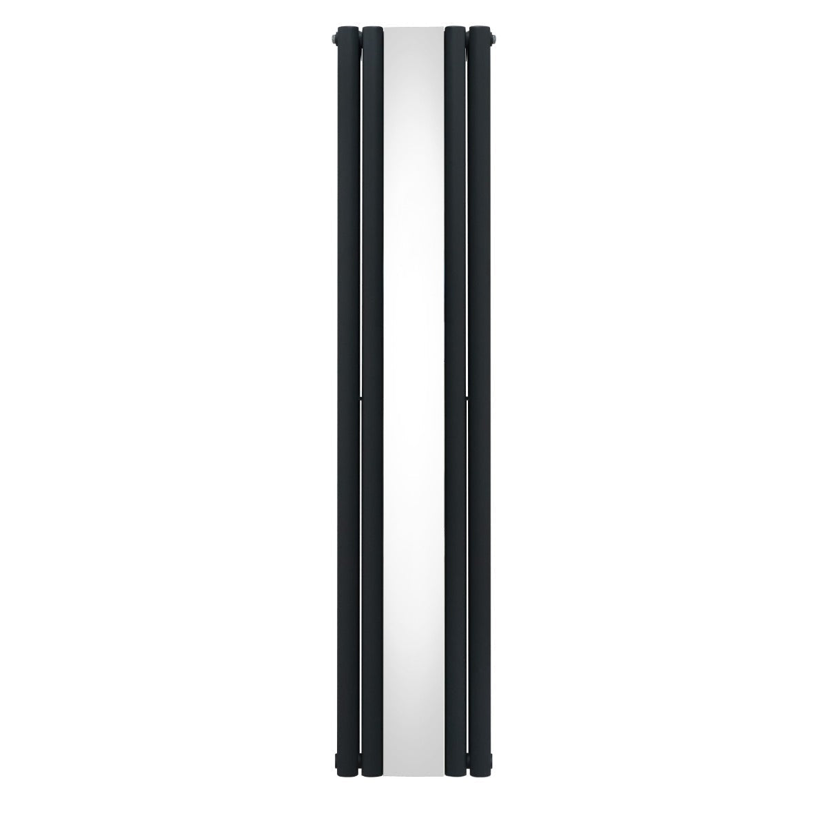 Oval Mirror Radiator - 1800mm x 380mm - Anthracite Grey